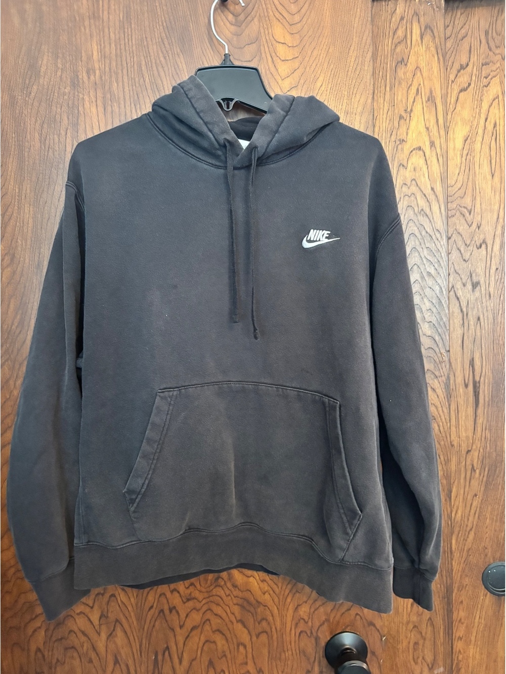 Nike Black Hoodie Sweatshirt Size Large